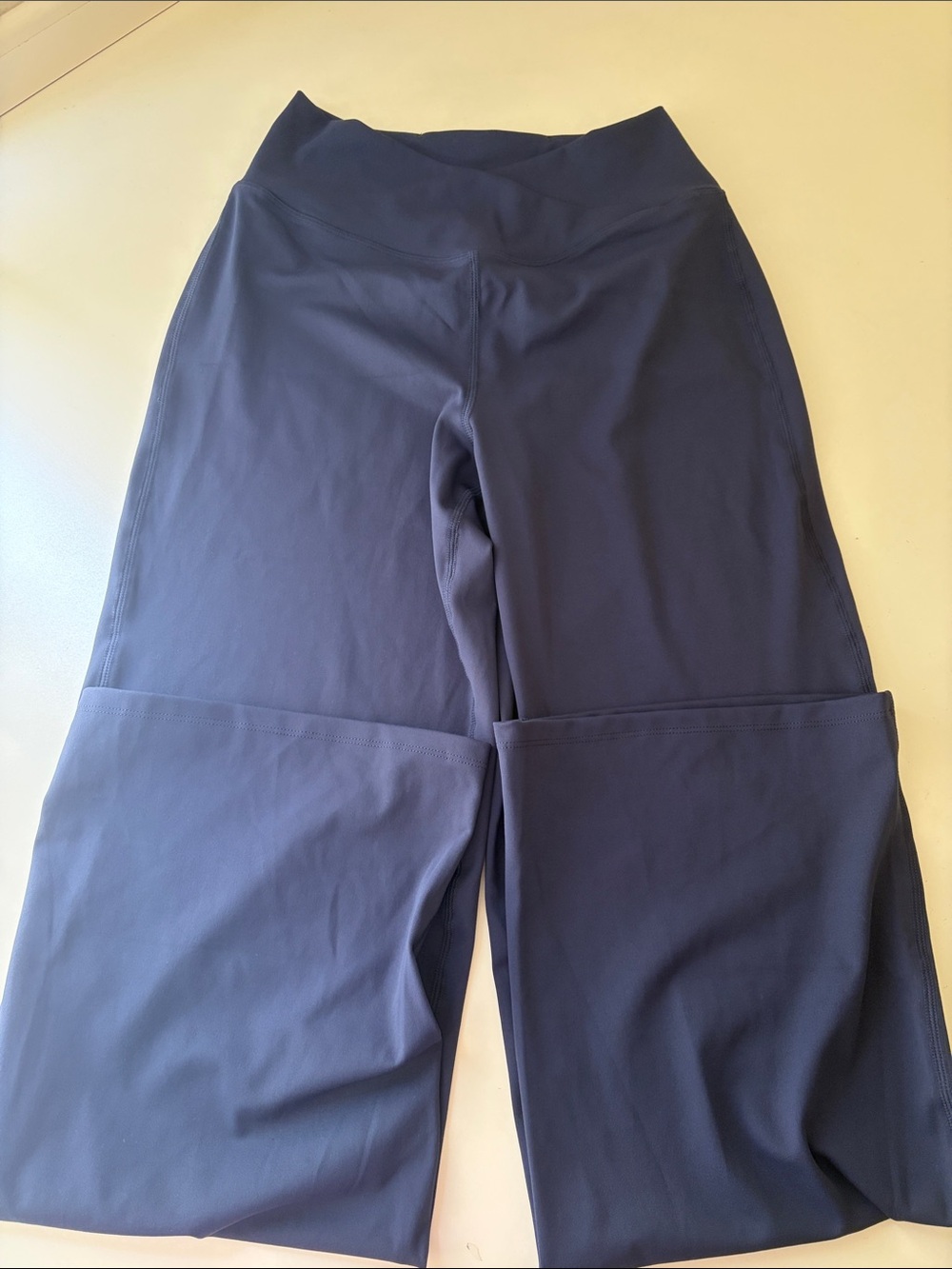 Halara Crossover Waist Wide Leg Yoga Pants - Picture 6 of 8